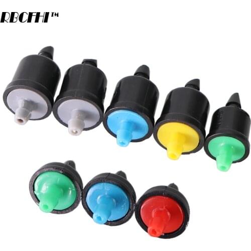 RBCFHI 4/6/8/10/20/30/40/50/60L Fixed Flow Pressure Compensating Drip Emitter Self-Cleaning Durable Garden Irrigation Dripper