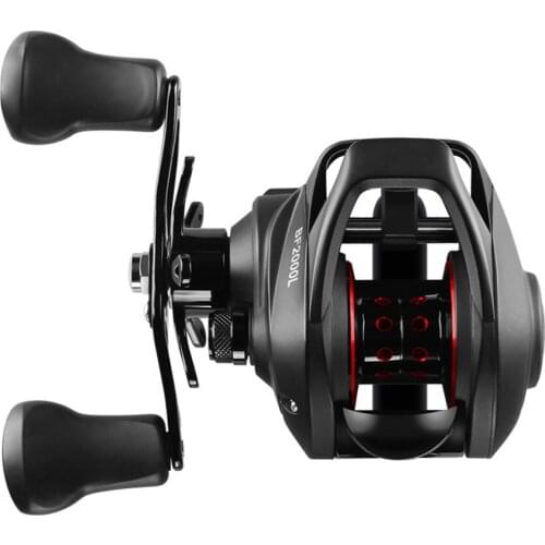 Fishing Reel 12+1BB Baitcasting Dripping Wheel Max Drag 5.5kg High Speed 7.2:1 Gear Ratio Left/Right Hand Brake System Fishing