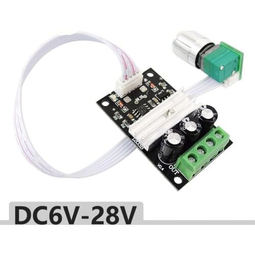 PWM DC motor speed controller 6V12V24V28V 3A speed control switch switch function 1203BKW