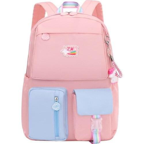 Teenage Boys Girls School Bags New Kids High Capacity Grade 1-6 Bookbags Children Waterproof School Backpacks Primary Bolsas