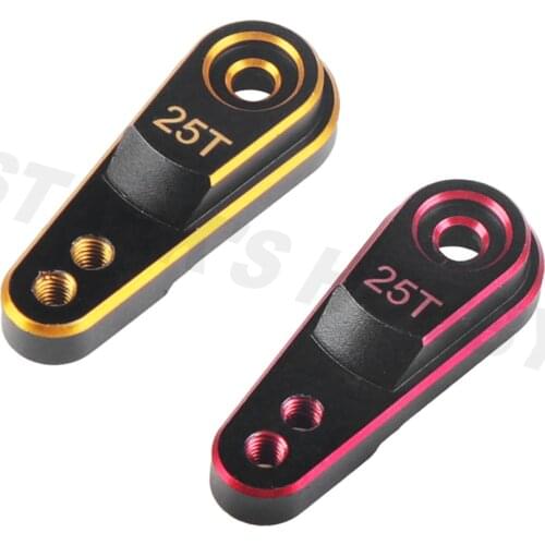 TRX-4 Aluminum Alloy 25T M3 Steering Link Servo Arm for 1/10 RC Crawler Traxxas TRX4 Metal Upgrade Parts