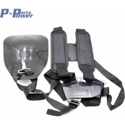 Trimmer Shoulder Strap - Grass Trimmer Harness Strap, Comfort Strap Double Shoulder Garden, Brush Cutter Lawn Mower Nylon Belt