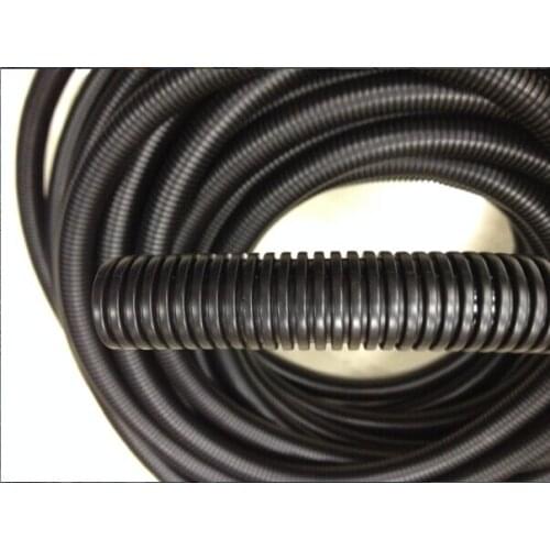 2M PE Plastic Corrugated Pipe AD34.5 Fiber Optic Cable Protect the Corrugated Hose Cable Sheathing Sleeve OD 34.5MM ID29MM KBG