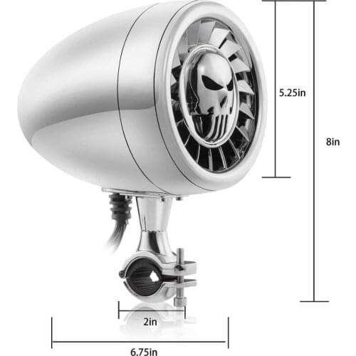 600W MP3 Music Audio Player bluetooth Speakers For Motorcycle Waterproof Portable Stereo Motos Handlebar Audio Amp System