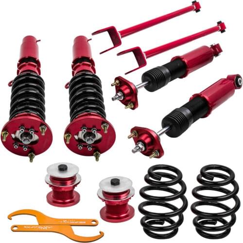 Coilovers Shock Absorber Control arm for BMW E46 3 Series 320i 323i 1998-2005 Adjustable Height Struts Springs