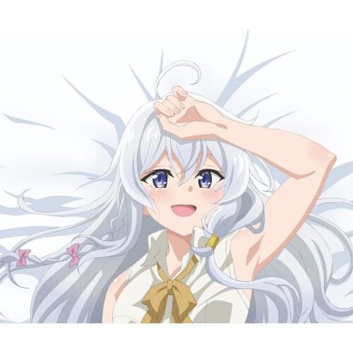 Anime Wandering Witch: The Journey of Elaina Elaina Cute Girl Dakimakura Hugging Body Pillow Case Otaku Cushion Cover Kawaii