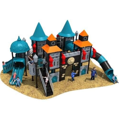 Beach Park plastic slide Play structure anti-corrosion Environmental Children Toys Funny Plastic Playground Slides YLW-OUT180331