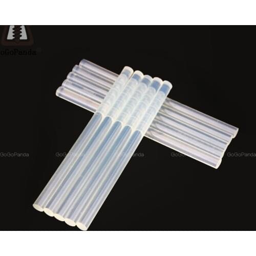 Free shipping (10PCS/Lot) Non-Toxic Transparent 11mm X190mm Hot Melt Glue Sticks for DIY