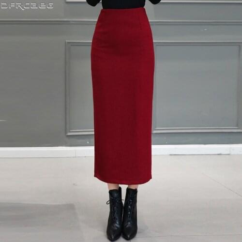 DFRCAEG Wrap Pencil Skirts