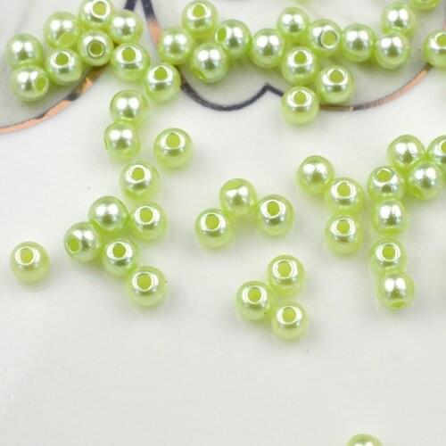FLTMRH 100pcs 3mm New Cheap Round ShapeBeads Handmade DIY Brace let Jewelry Accessories Making Whol esale