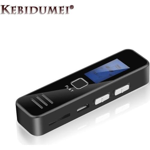 Kebidumei Mini Voice Recorder Pen MP3 Player Digital Voice Recorder 20-hour Recording Support TF Card Recording Dictaphone