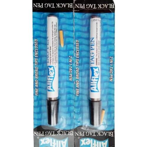 Allflex Animal Black Ear Marking Pen Pig Marking Pens For Cattle Sheep Farm Dedicated Number Markers Veterinary Tools Allflex An