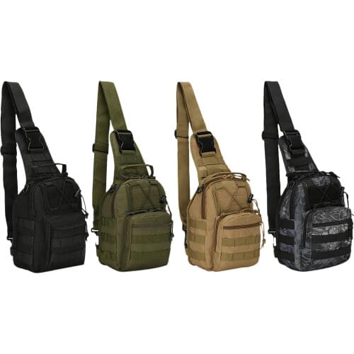 Outdoor Trekking Hiking Backpack Sport Climbing Shoulder Bags Tactical Camping Hunting Daypack Fishing Military Shoulder Bag