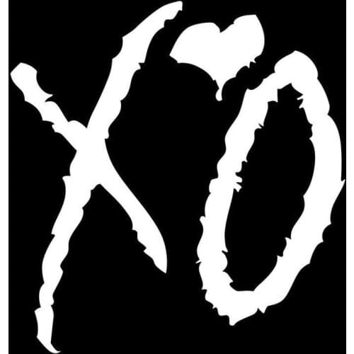 POOMOO Decor The Weeknd "XO" Wall Sticker Decal ~ Custom color & size OVO New Lover Home Decoration Creative Cool Bedroom Decals