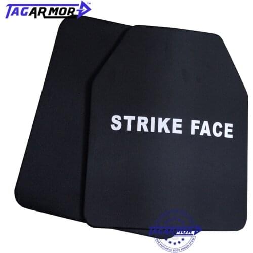 1pc NIJ Level III Strike Face Steel Alloy Bulletproof Armor Ballistic Plates For Military Training