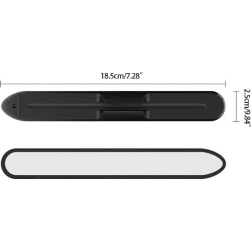 Q81F Silicone Case for Pencil 1 2 Gen Pen Stylus Cover Tablet with Touch Pen Slot Protective Case Black Purple Pink