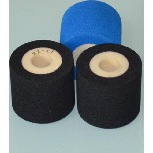Black Diameter 36mm Height 32mm code ink roller for HZ 100 coding machine