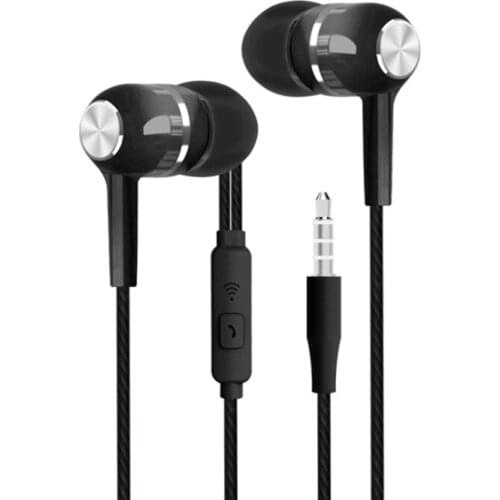 Retail Sport Wired Earphone Super Bass 3.5mm Crack Colorful Headset Earbud with Microphone Hands Free for Xiaomi Samsung