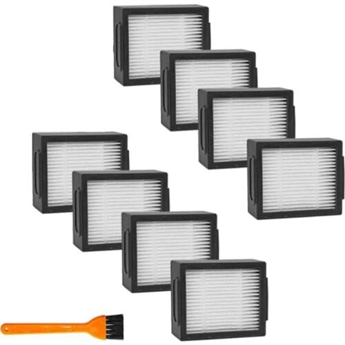 8 Pack HEPA Filters Replacement Compatible for IRobot Roomba I & E Series I7 I3 I6 E5 E6 Robot Vacuum Cleaner