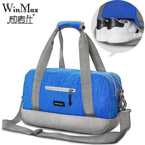 Winmax New Waterproof Travel Bags Women Men Large Capacity Folding Duffle Bag Organizer Packing Cubes Luggage Weekend Sport Bags