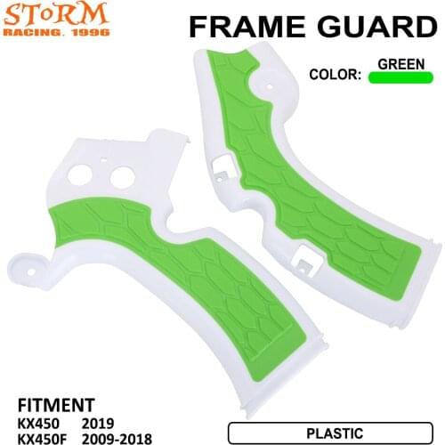 Frame Green Guards Fairing Covers Protector For Kawasaki KX450F KXF450 KX 450F 2009-2018 KX450 KX 450 2019