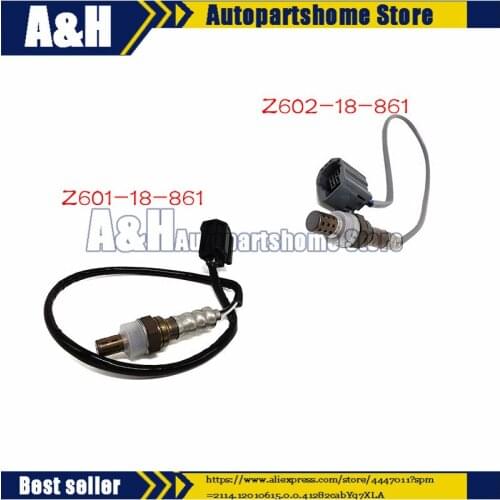 1 Set Oxygen Sensor/ O2 Sensor for Mazda 3 1.6 L Front & Rear Z601-18-861 & Z602-18-861