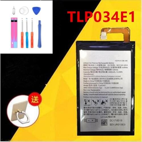 3505mAh TLP034E1 Battery BAT-63108-003 for BlackBerry keyone / alcatel DK70 DTEK70 Built-in Li-ion bateria Li-Polymer Batteries