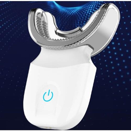 360 Degree U Shape Ultrasonic Electric Teeth Whitening Cleaner USB Wireless Charge Tooth Clean Massage Whiten Tool