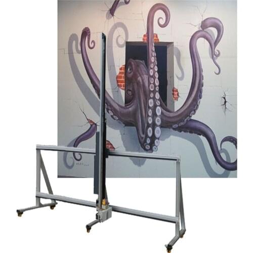 4 Color High Resolution Direct To Wall Inkjet Printer 3D Wall Vertical Printer Wall Printer