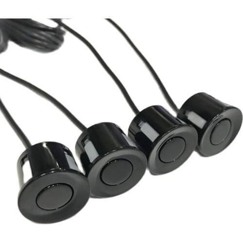 4Pcs/Set 22mm Sensors Buzzer Car Parking Sensor Kit Reversing System Radar Sound Alert Indicator Rear Reverse Assistance