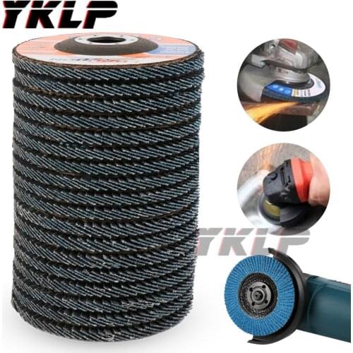 4.5Inch Flap Discs 115mm Sanding Discs 40/60/80/120/320 Grit Grinding Wheels Blades for Angle Grinder 5pcs/10pcs