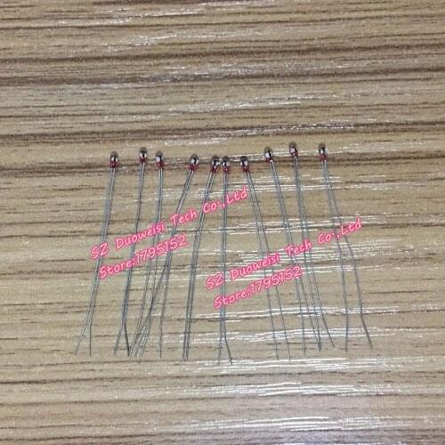 50 pcs / lot 3D printer NTC thermistor 100K / 100 ohm MK2a 1% high-precision single-ended glass sealed