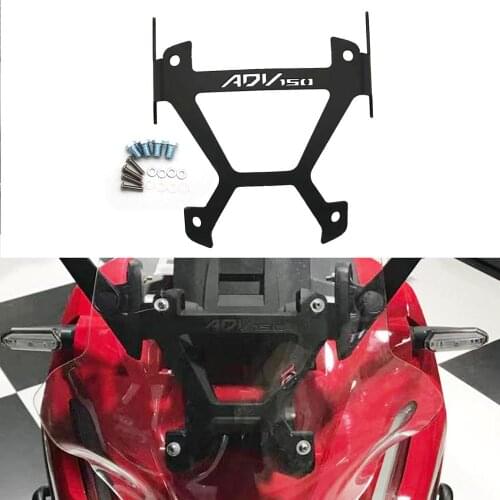 SEMSPEED For Honda ADV 150 adv150 2019 2020 Motorcycle CNC Front Rearview Mirrors Adapter Fixed Stent Bracket Holder Accessories