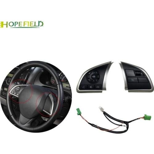 Car Steering Wheel Cruise Control Switch For Mitsubishi Outlander 3 Sport 2016 Mirage Bluetooth Audio Volume Adjustment Button
