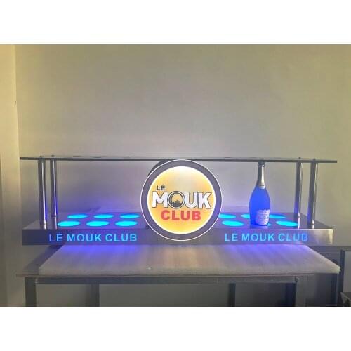 New Style Carrier bottle glorifies bottle presenter with LED for party