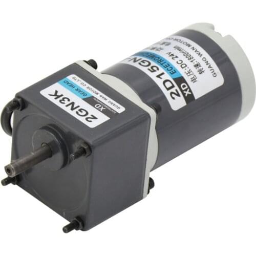 DC Motor, 12V24V Adjustable Speed Motor, CW/CCW High Torque Motor, 15W Low Speed Motor, 2D15GN-C