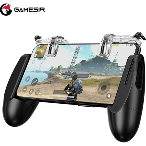 GameSir F2 Firestick Grip Joystick Mobile Game Controller for iOS and Android Phone Gamepad with Shooting Trigger Buttons PUBG