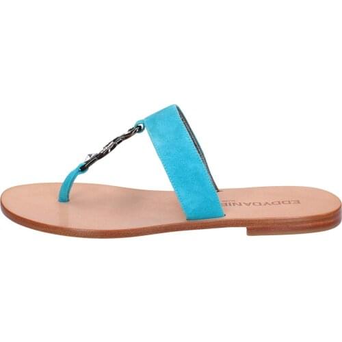 EDDY DANIELE sandals women Sky Blue