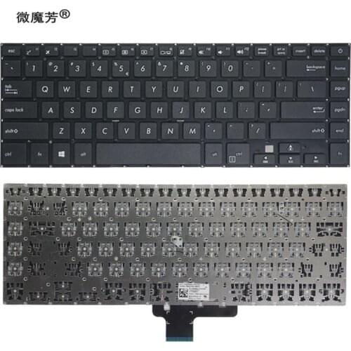 US laptop keyboard for ASUS Pro15 S15 S510 S510U S5100UQ UK505B U5100UQ S510UA BLACK