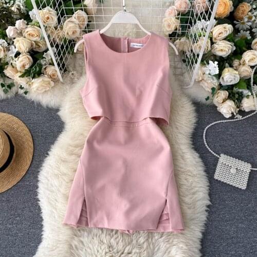 Gagaok Office Lady Jumpsuits 2021 Summer New Solid Patchwork High Waist Slim Sexy Fashion Korean Chic Jumpsuit Women Elegance