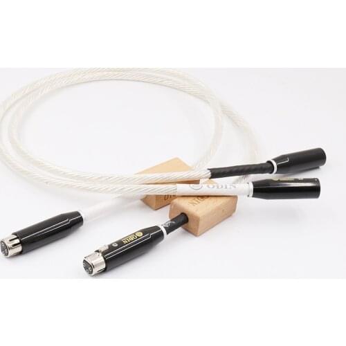 Ltd nordost supreme xlr reference cable, 1m hi balance audio interconnect cable