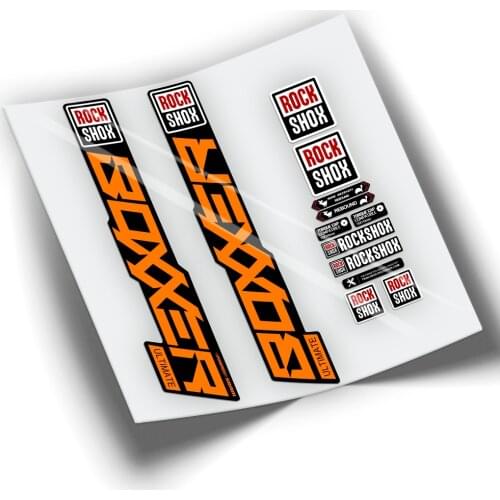 STICKERS FORK BICYCLE ROCKSHOX BOXXER ULTIMATE 2021 WP378