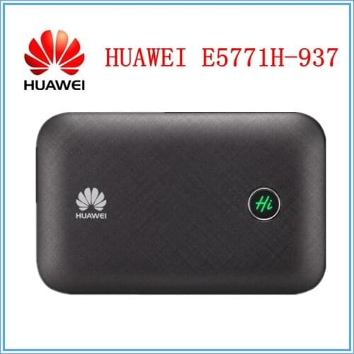 Original Unlocked 300Mbps HUAWEI WiFi Pro E5771 4G LTE WiFi Router With Sim Card Slot And 9600mAh Power Bank Huawei E5771h-937