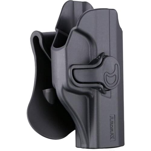 1pcs Amomax Adjustable Tactical Holster For P99 Series Outdoors Tactics Accessories - Right-Handed Black