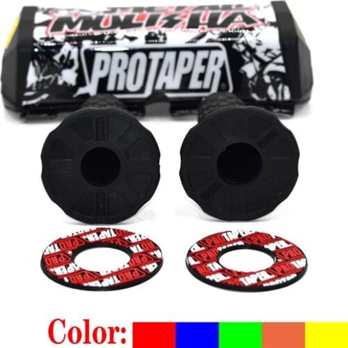 Handle Grips with Pro Taper Handlebar Pad Fat Bar Chest Protector Cross Fit 1-1/8 handle bar motorcycle Dirt bike pit bike
