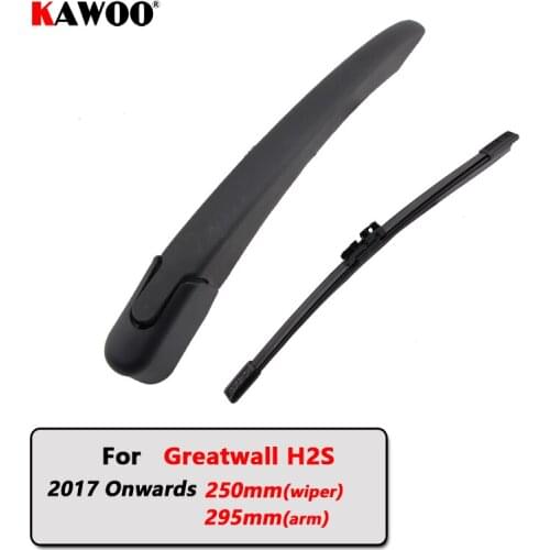 KAWOO Car Rear Wiper Blade Back Window Wipers Arm For Great Wall H2S Hatchback (2017 Onwards) 250mm Auto Windscreen Styling