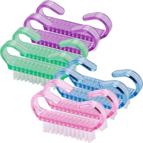 10/20Pcs Acrylic Nail Dust Brush Manicure Pedicure Soft Remove Dust Plastic Cleaning Professional Gel Nailart Brushes Accessory