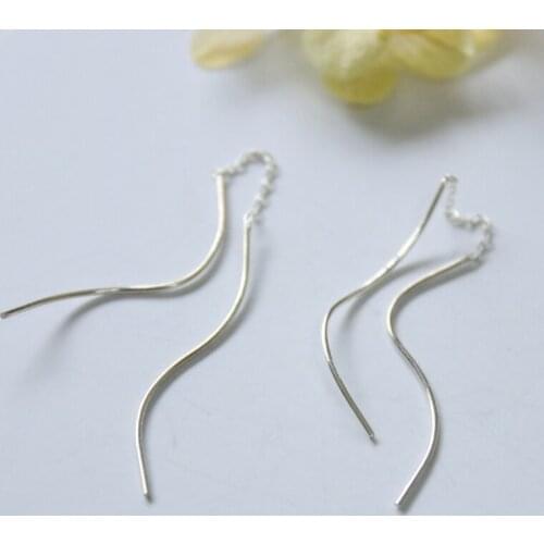 Starflalling Song Women's Silver Earrings