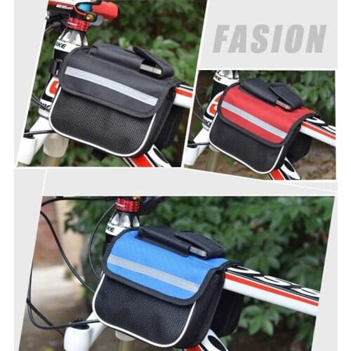 Bicycle Bag Waterproof Bike Saddle Bags Cycling Seat Pouch Road Bags Front Seat Tool Pouch for Road Mountain Bike Accessories