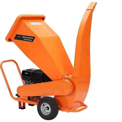 Gasoline Engine Wood Chipper Shredder Garden Chipping Machine